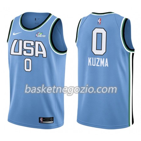Canotte Uomo Los Angeles Lakers Kyle Kuzma 0 Nike 2019 Rising Star Swingman